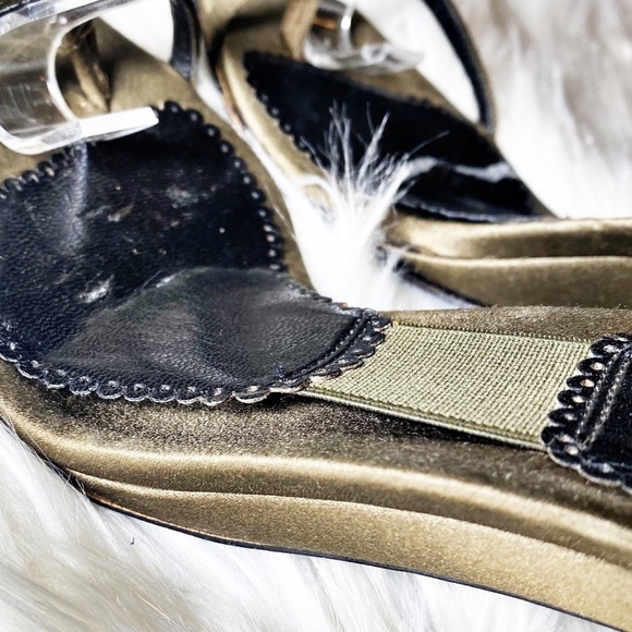 STELLA MCCARTNEY Slingback Chain Link Stilettos, Size 38 (US7) - Picture 5 of 10